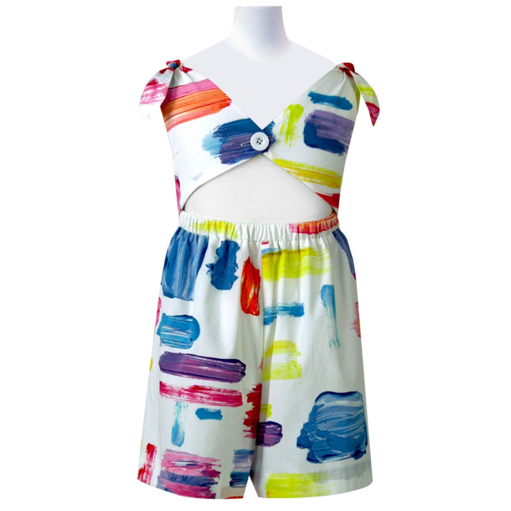 Ruby Playsuit - Playful Paint